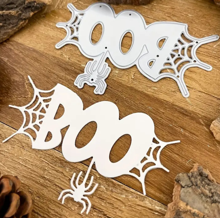Halloween Boo Metal Cutting Die