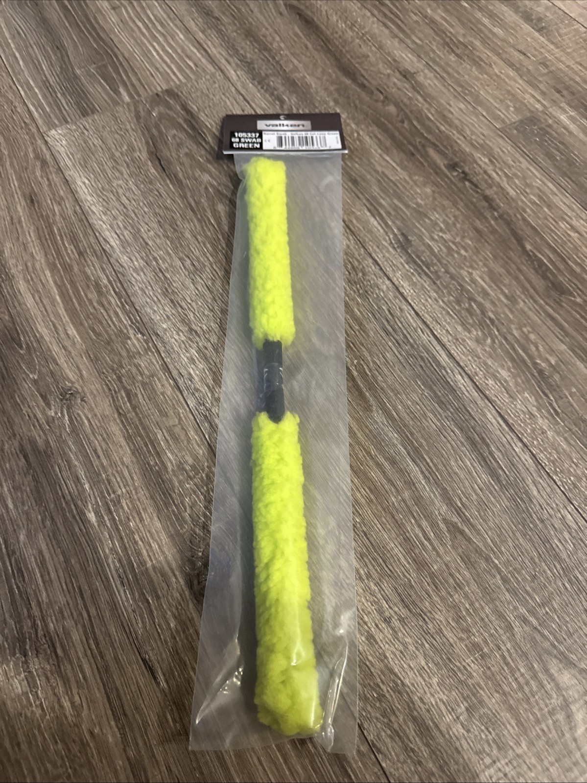 Valken Barrel Swab Green Brand New Folding Double Fuzzy Sided 68 Cal