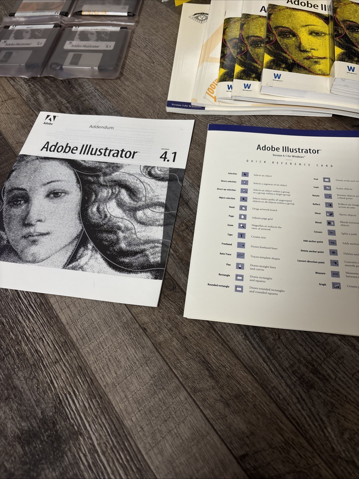 Adobe Illustrator 4.1 Box Set Complete