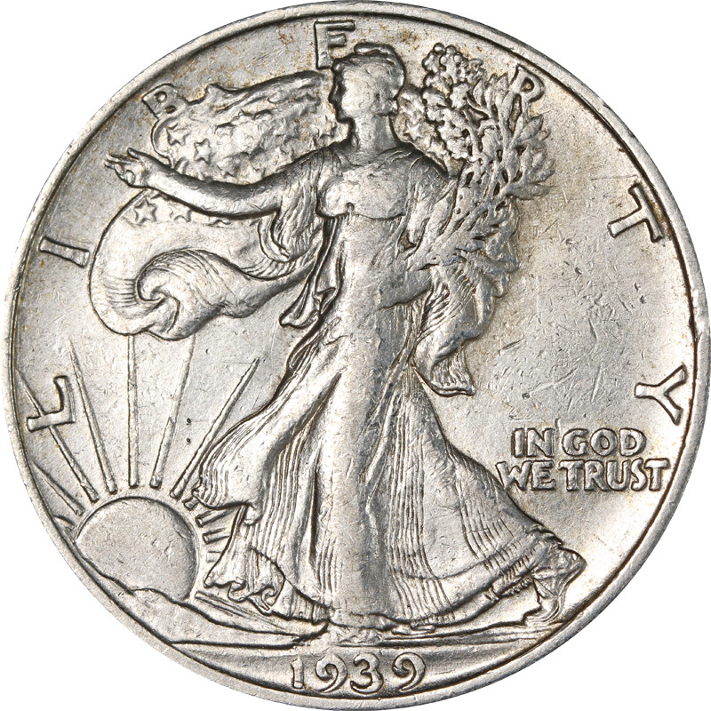 1939-S Walking Liberty Half