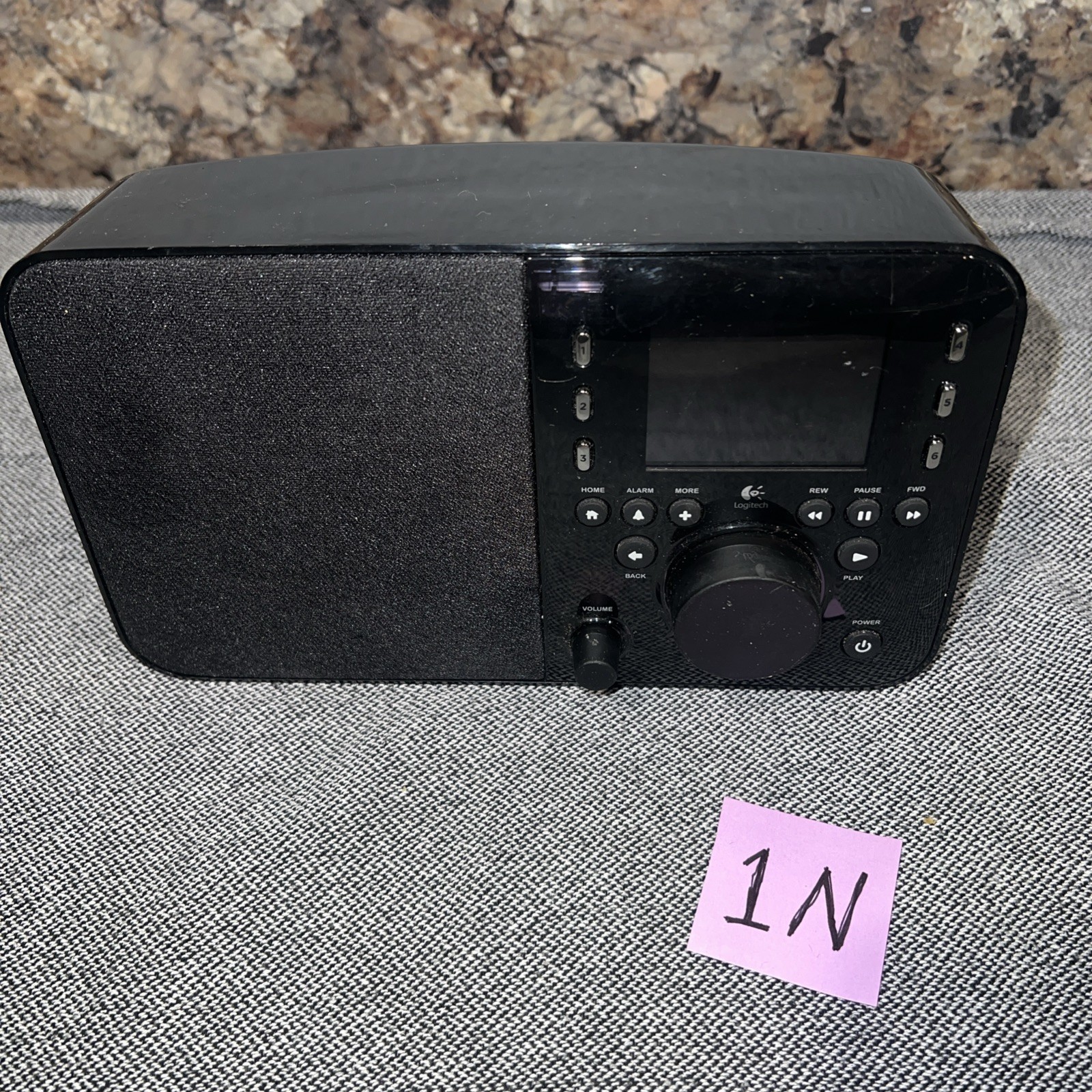 7M Logitech UE Smart Internet Radio - 930-000136 (Black) TESTED No Power Cord