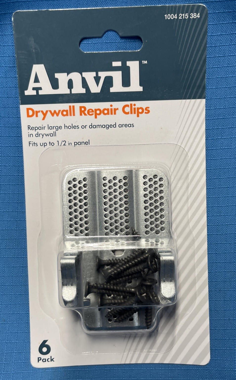 Anvil Drywall Repair Clips Fits Up To1/2 In Panel