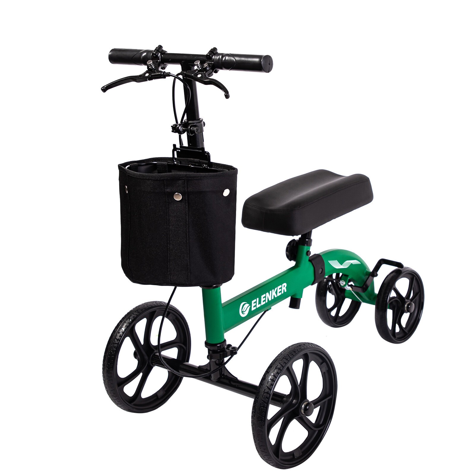 OEM ELENKER Knee Scooter Walker Walking Crutch Medical Aid Alternative Stand Up