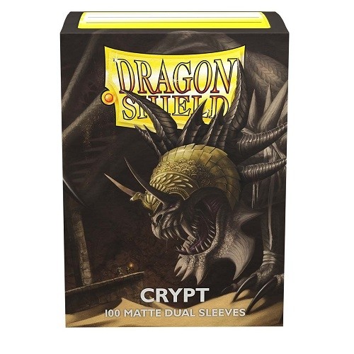Dragon Shield 100 Standard Deck Protector Card Sleeves Dual Matte Crypt