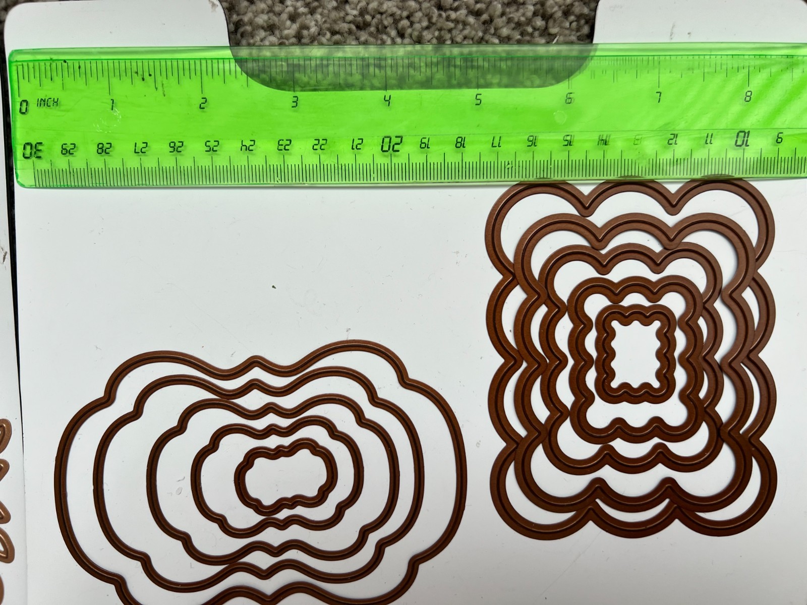 100+ metal die cuts shapes/borders/frames plus 13 magnetic sheets