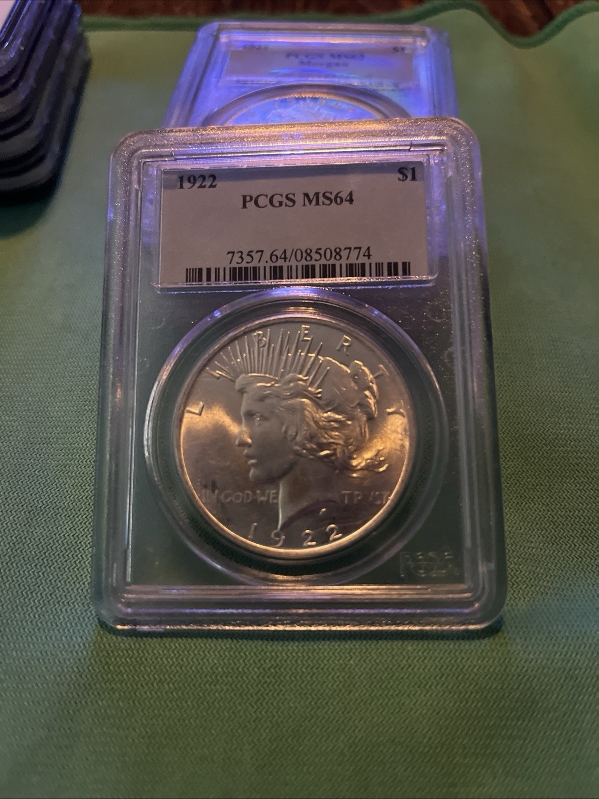 1922 Peace Dollar $1 PCGS MS64 Philadelphia Mint Silver Business Strike