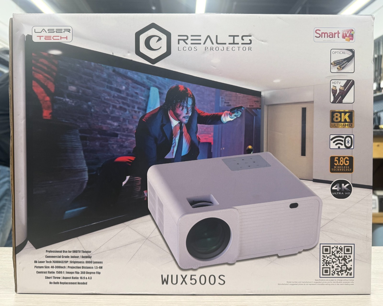 Brand New Canon Realis (WUX500S) LCOS 8k Laser Tech Projector On Sale Now !!