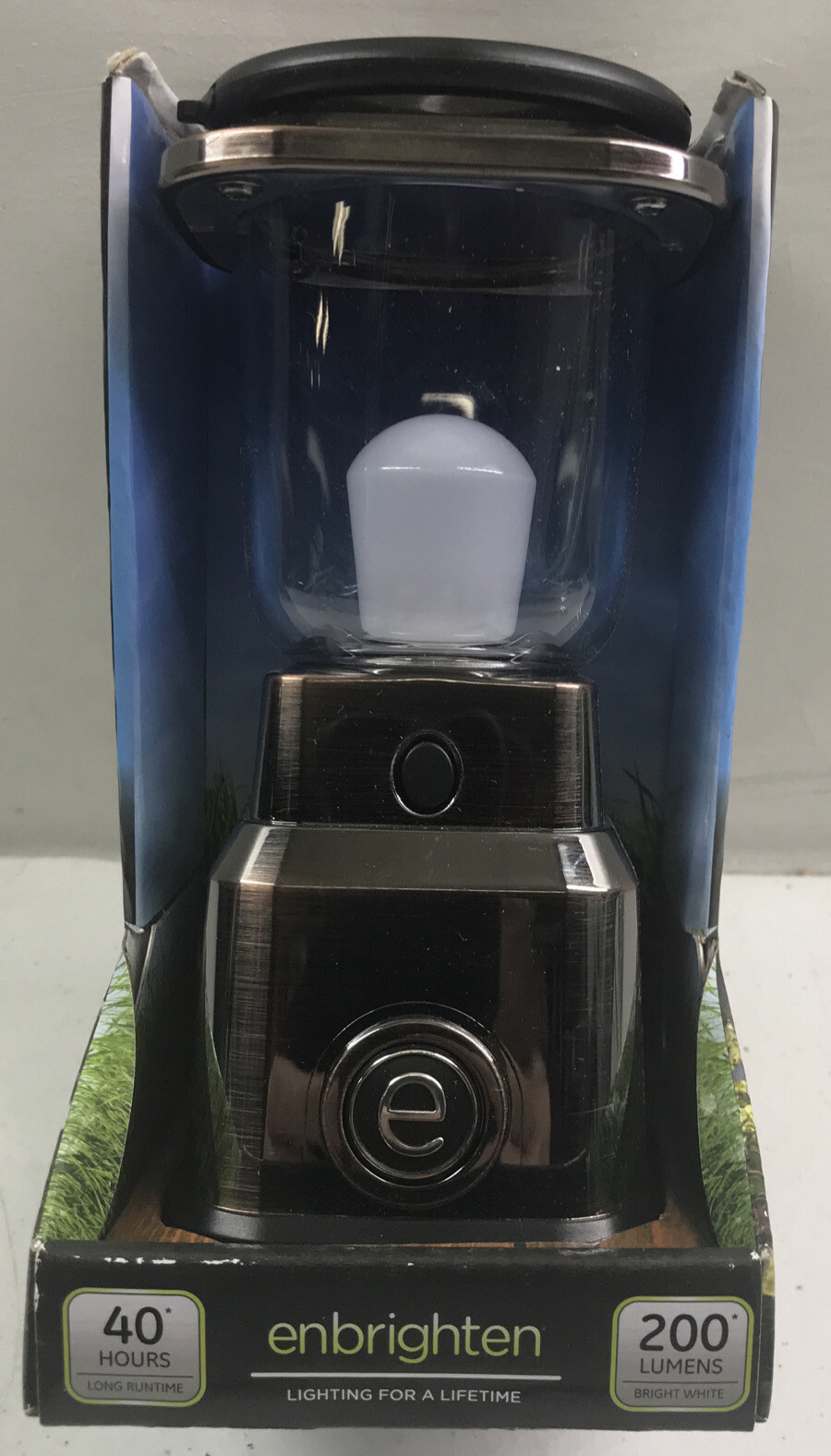 Enbrighten LED Mini Camping Lantern Battery Powered 200 Lumens 40 Hours Lot Of 2