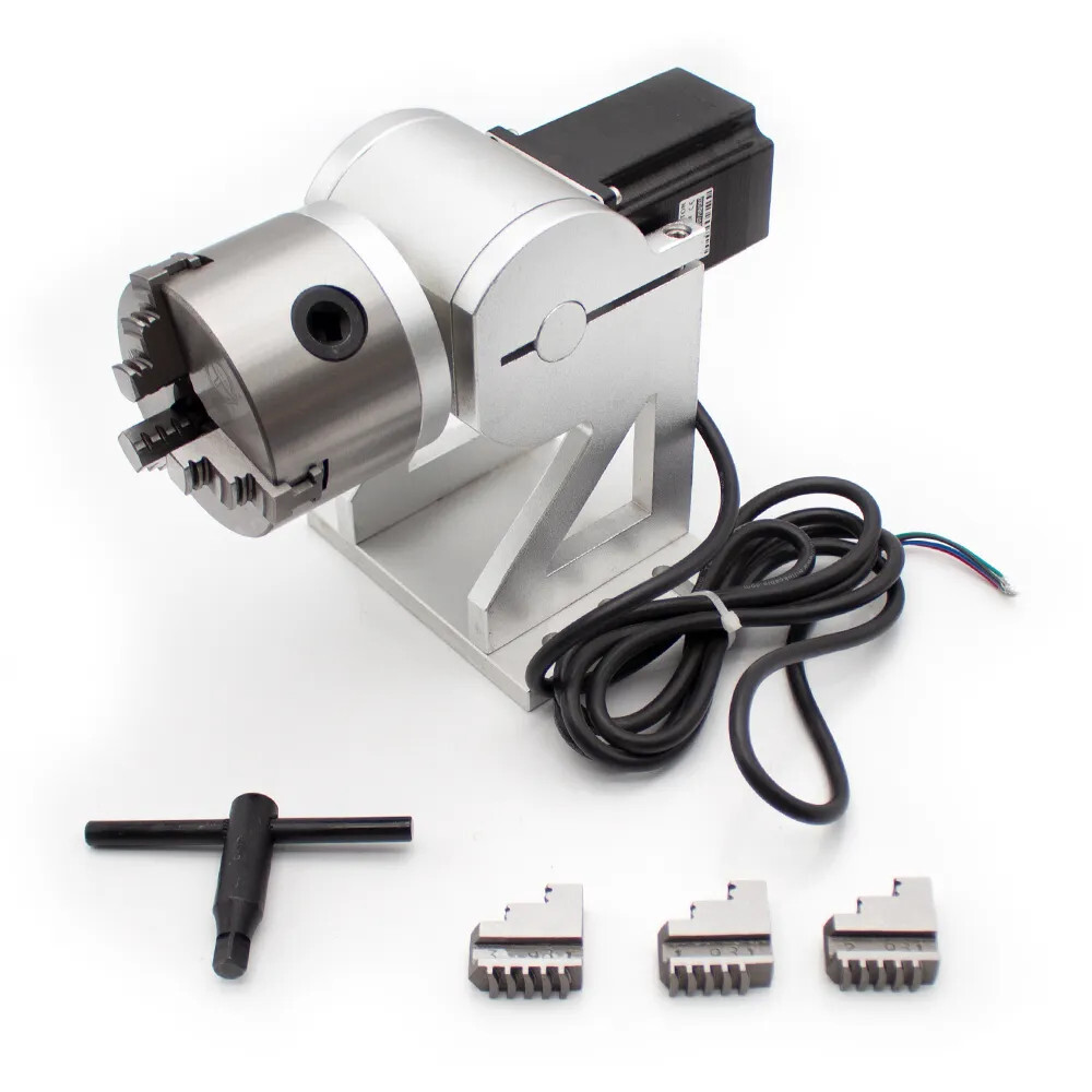 Laser Marking Machine Rotary Axis 80mm Engraving Machine Rotating Fixture Y