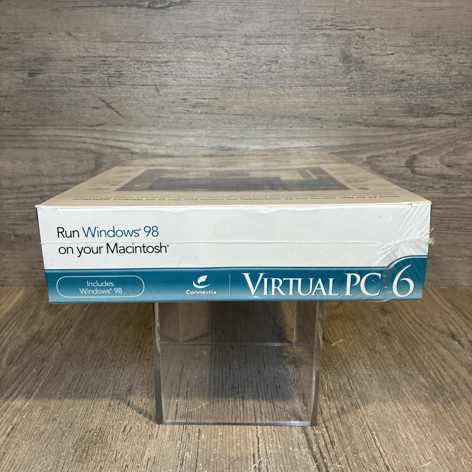 SEALED Connectix Virtual PC 6 Run Windows 98 On Your Macintosh (Read)