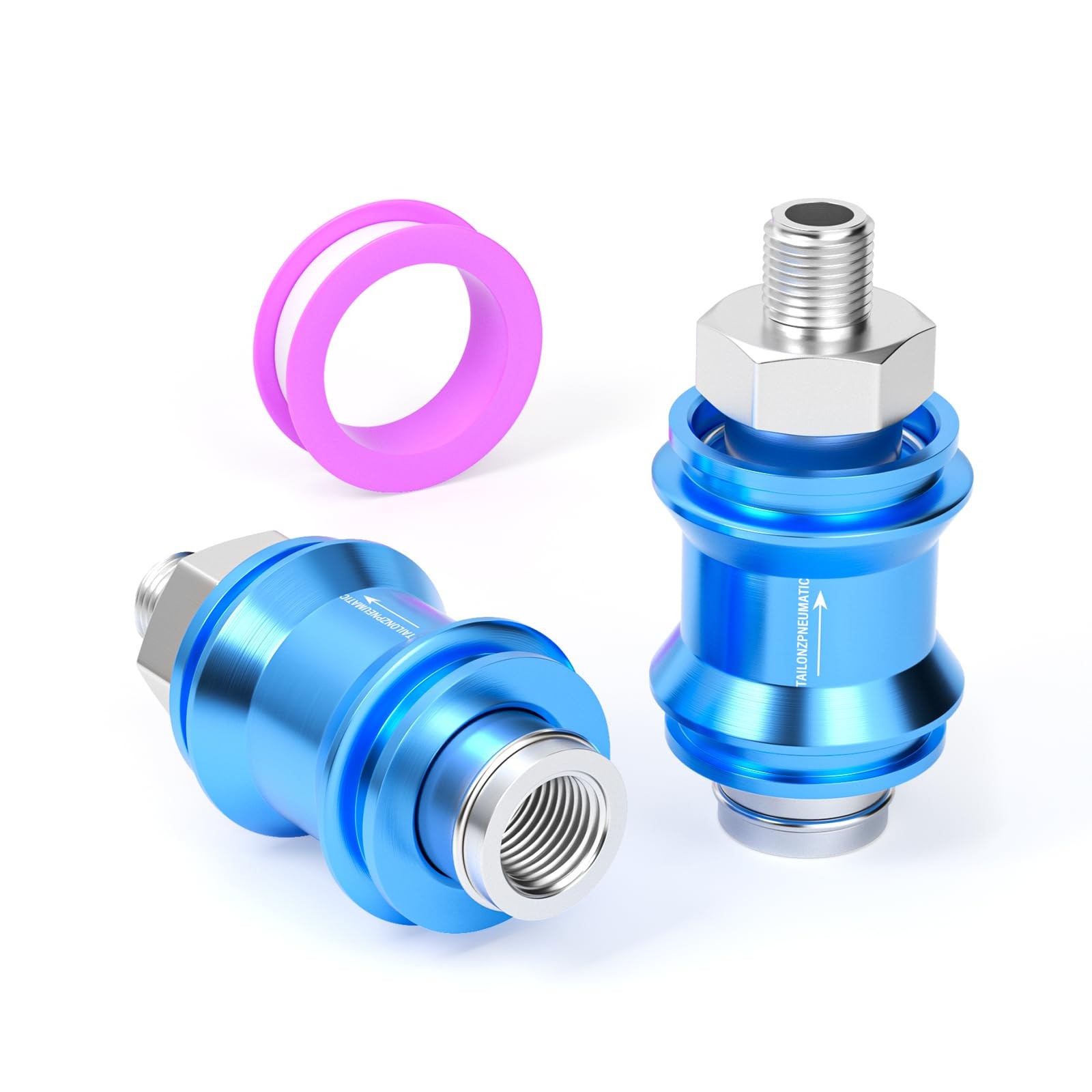 2 PCS 1/4 Inch Sliding Switch Hand Slide Valve Manual Flow Control HSV08