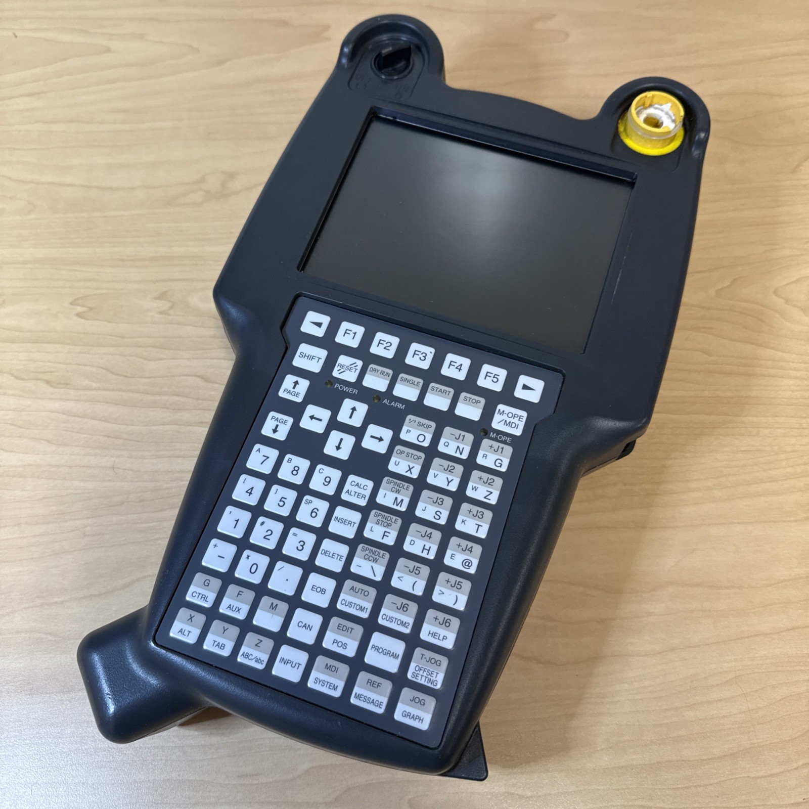 FANUC A02B-0333-C260 Teach Pendant - Parts Only - Missing E-Stop