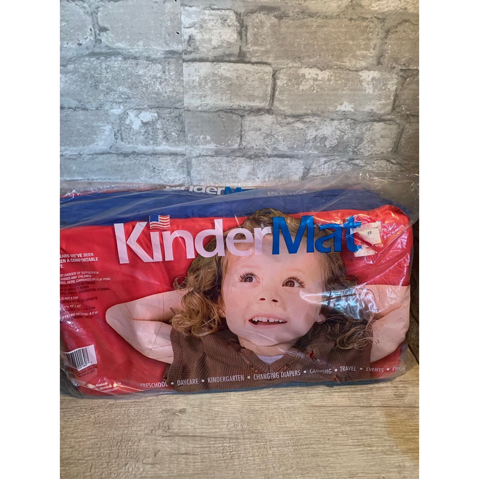 Kinder Mat For Kindergarten Napping Red and Blue New in Package