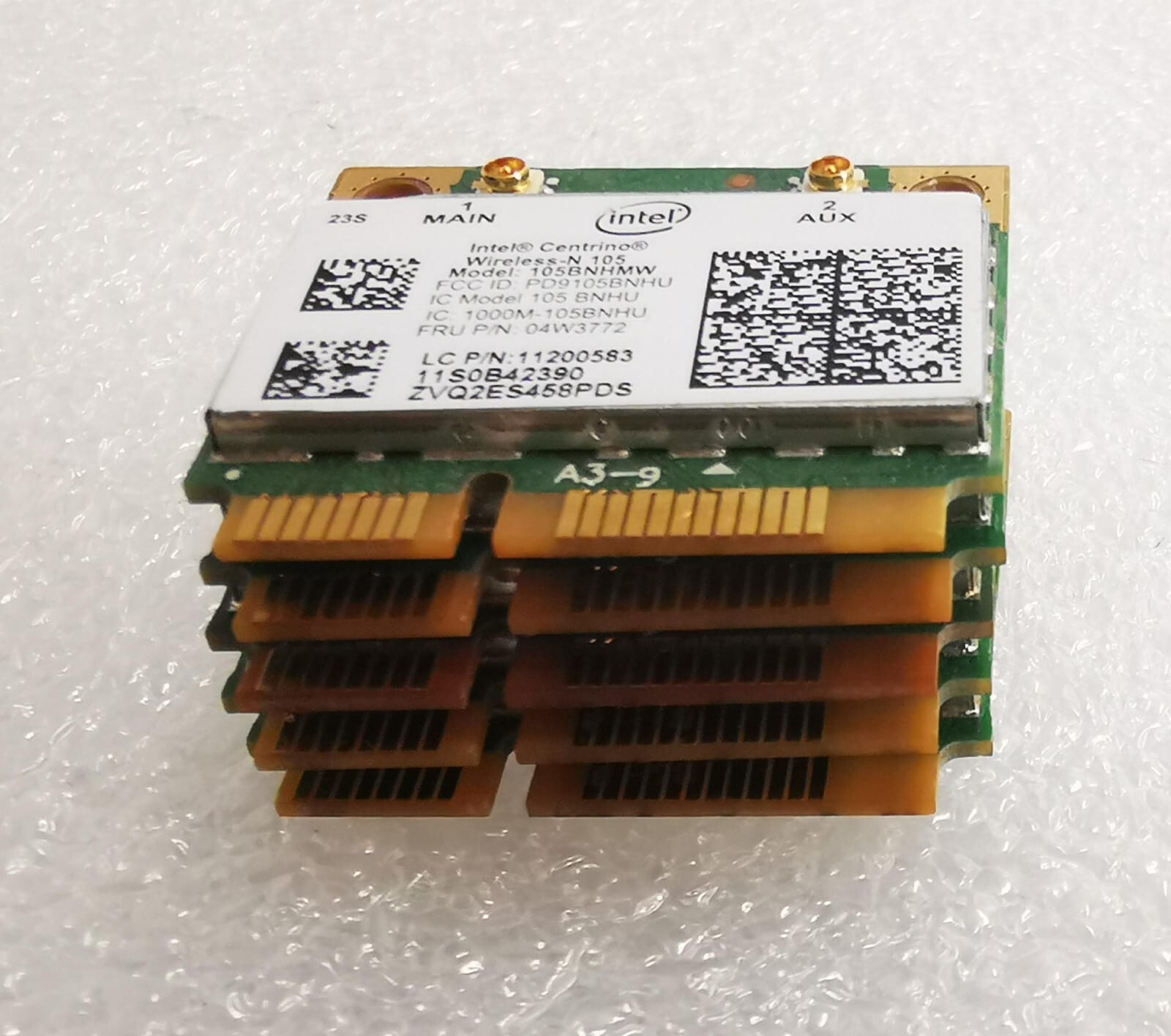 A LOT OF 5x Genuine Lenovo WIFI Wireless Network P/N 04W3772