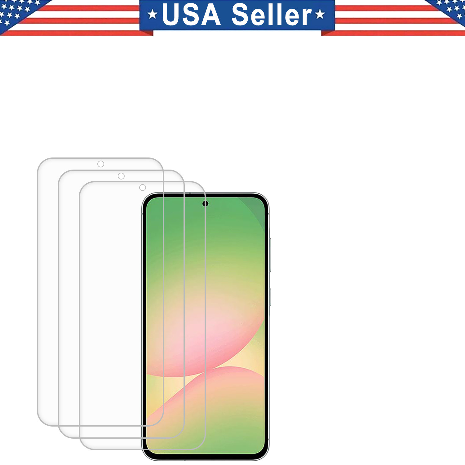 3PK TPU Hydrogel Film Protector Samsung A05S 14 16 26 34 35 36 37 54 55 56 57 5G