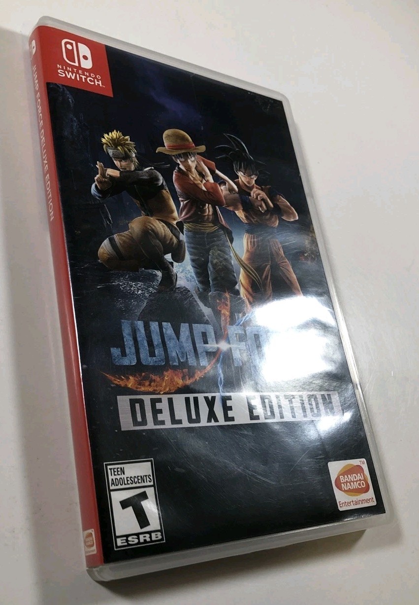 CASE ONLY NO GAME: Jump Force Deluxe Edition (Nintendo Switch) PLEASE READ