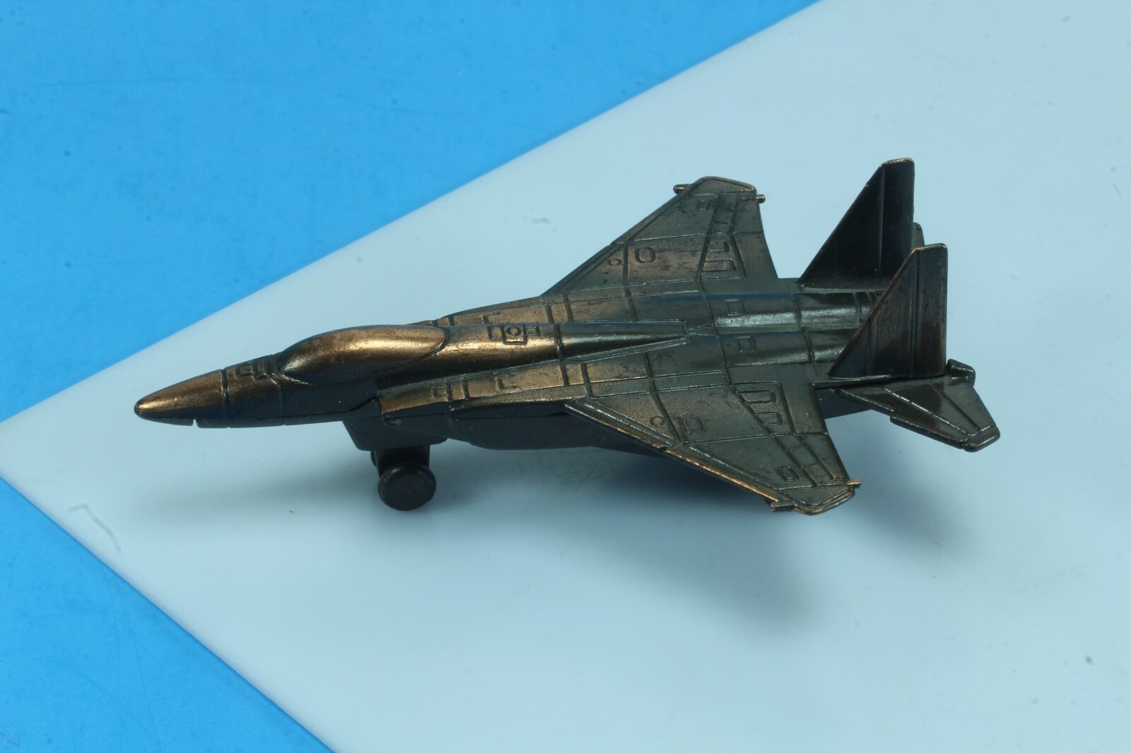 F-18 Super Hornet Bronze Metal Pencil Sharpener.