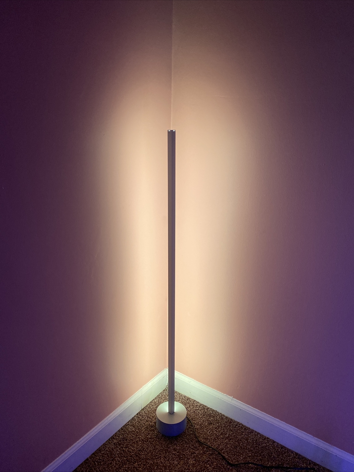 led corner floor lamp