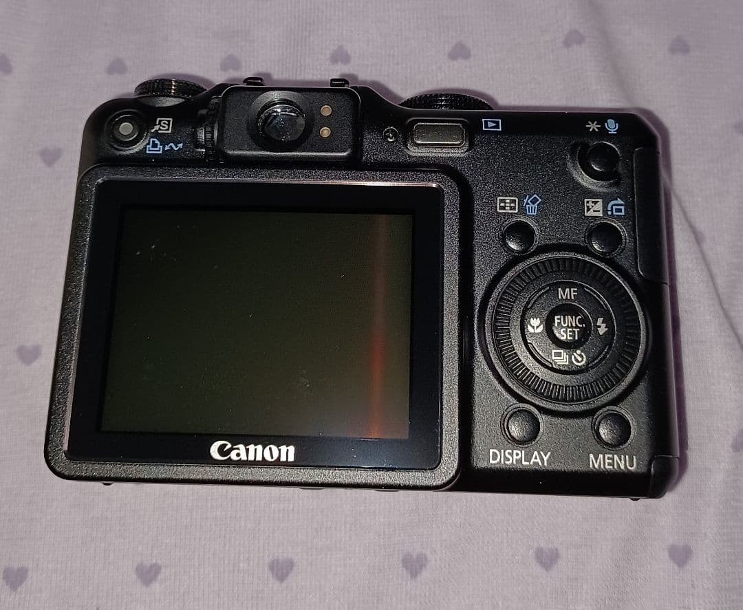 Canon PowerShot G7 Digital Camera Tested Good Condition Compact Camera