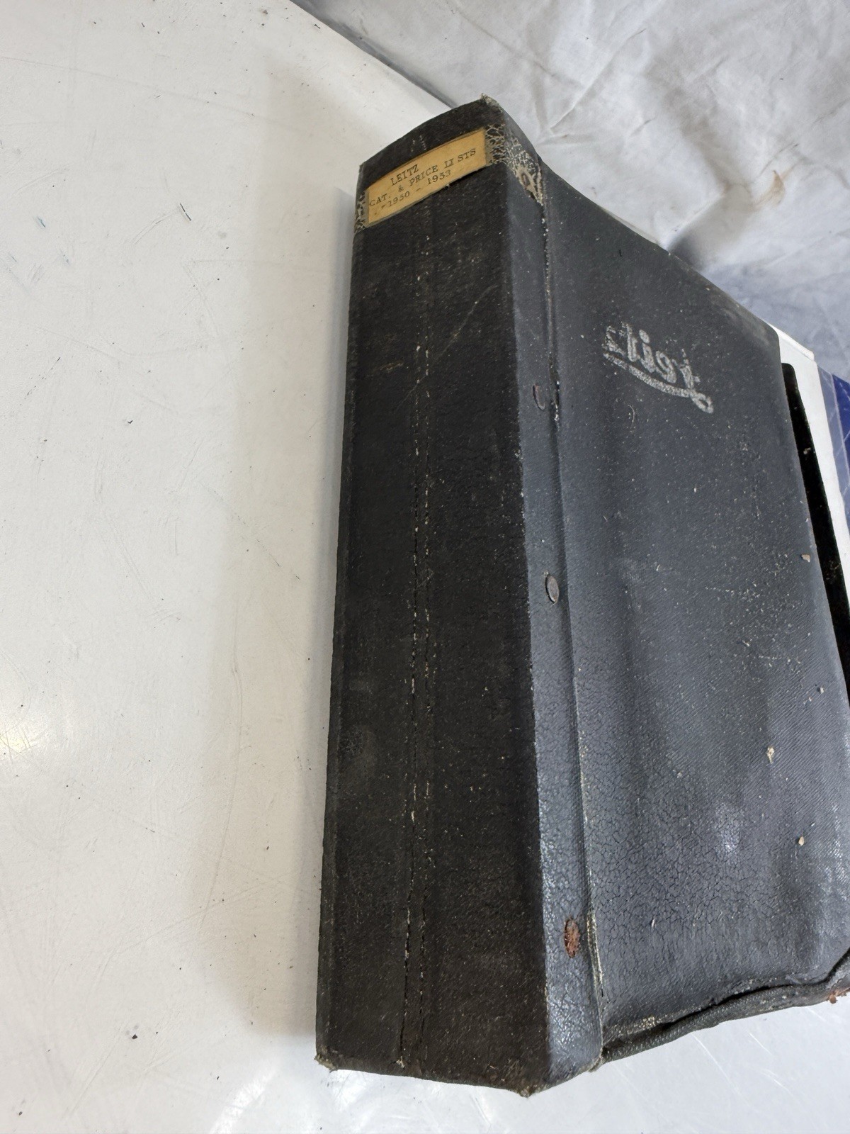 Vintage 1950s Leitz Microscope Binder Catalog Price Lists Ephemera Ernst Leitz