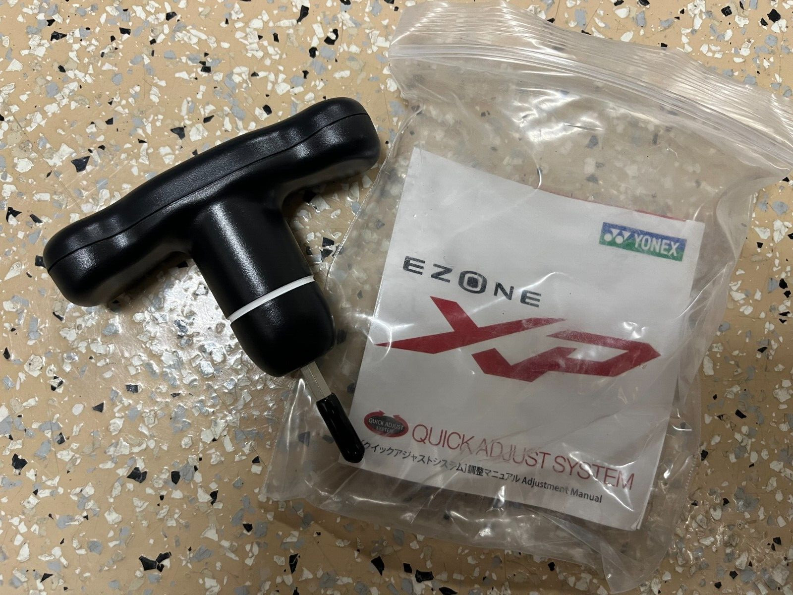 YONEX E-ZONE XP DRIVER ADJUSTMENT WRENCH TOOL - BRAND NEW