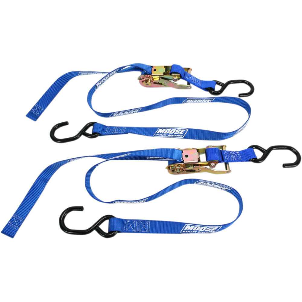 Moose Utility Division Ratchet Tie-Down - 1" - Blue | 3920-0299