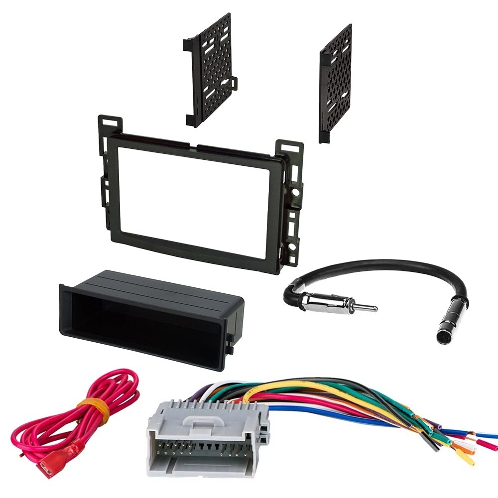 Car Radio Stereo Installation Kit and wire harness for 2005 - 2009 Pontiac G6