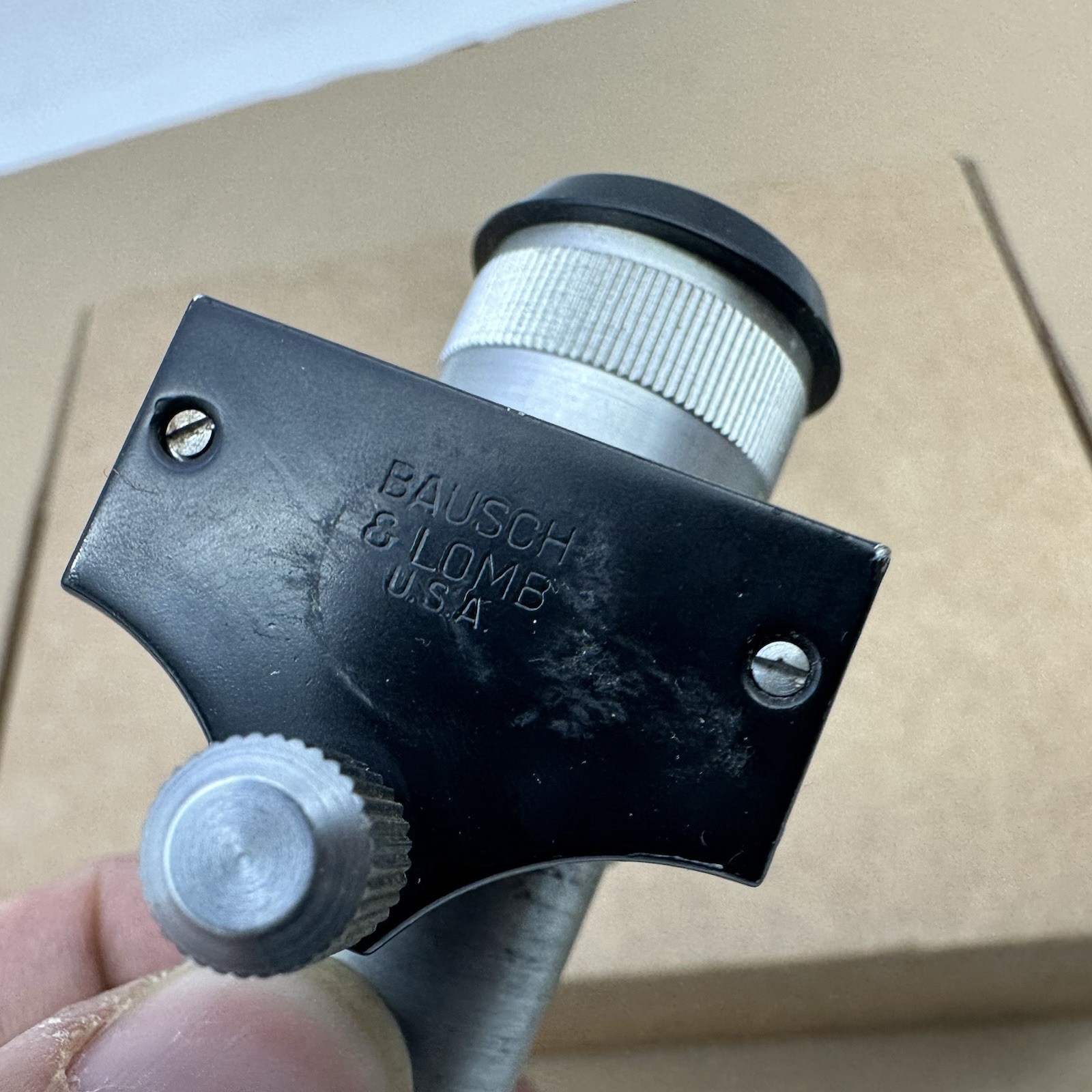 Bausch & Lomb B&L Microscope FILAR Eyepiece Micrometer Objective Module