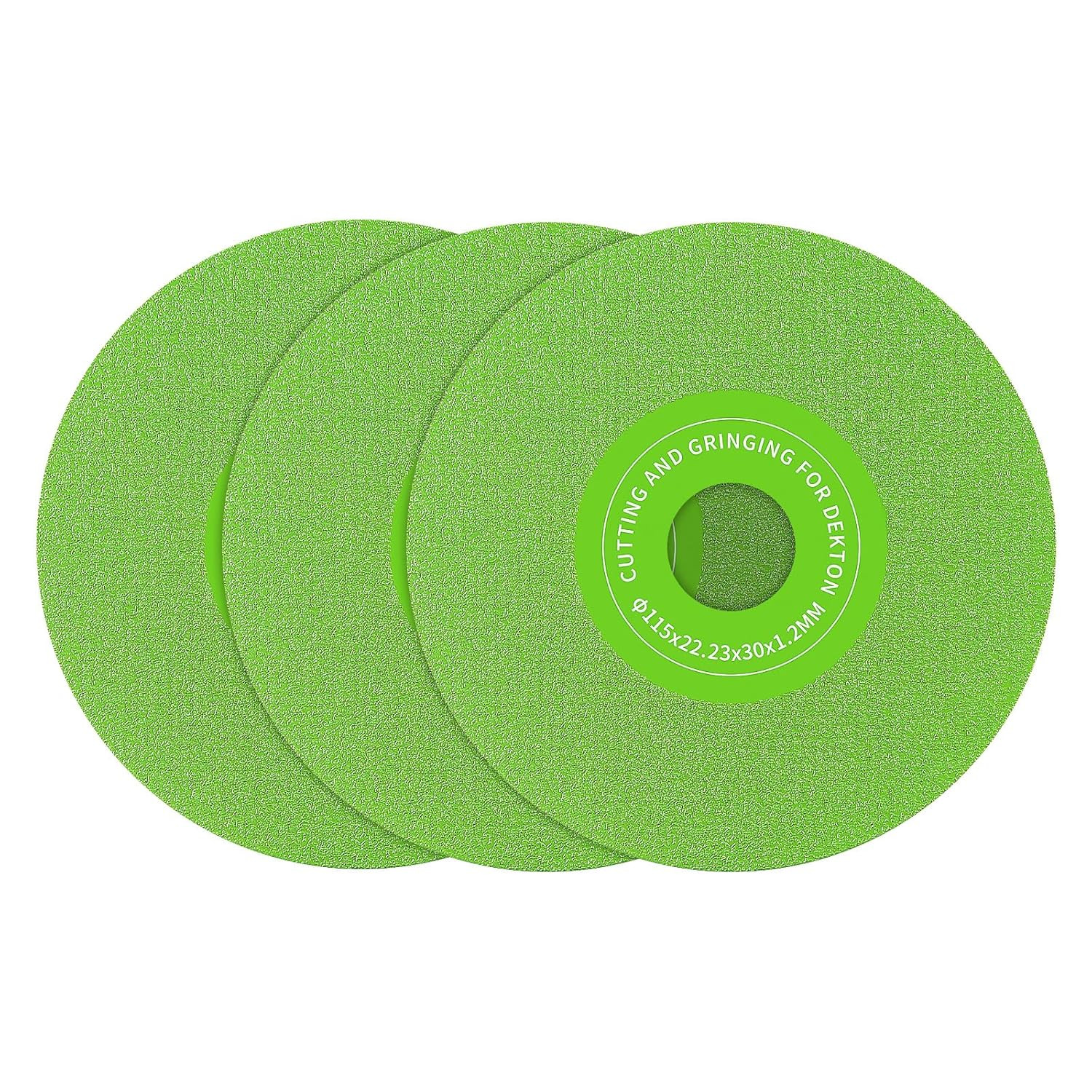 LOZLIN Diamond Blades 3PCS 4.5"(115 * 22.23Mm) Diamond Grinding & Cutting Discs