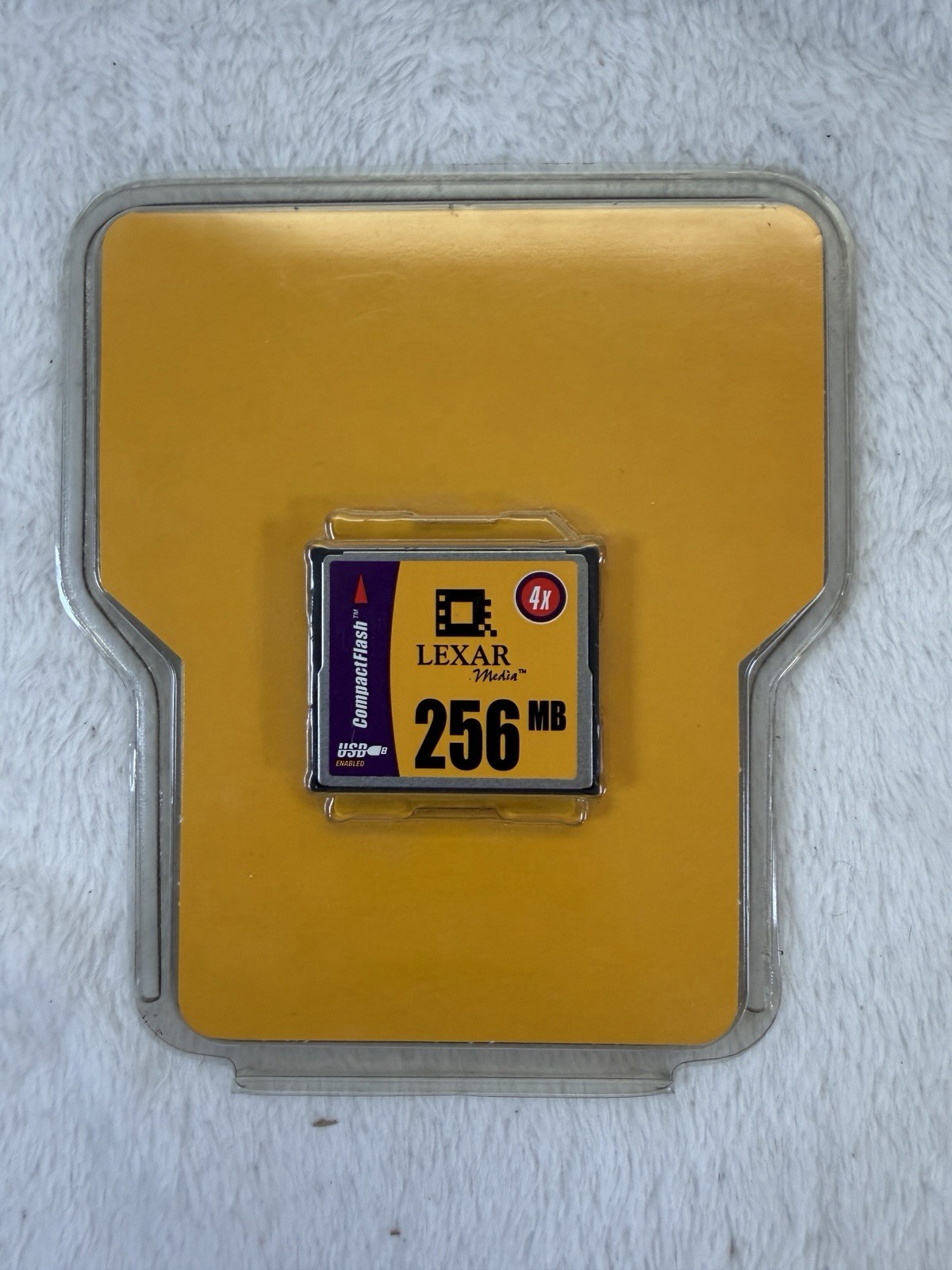 Lexar 128MB Memory Card 4x Speed Compact Flash High Speed Series NEW Old Stock