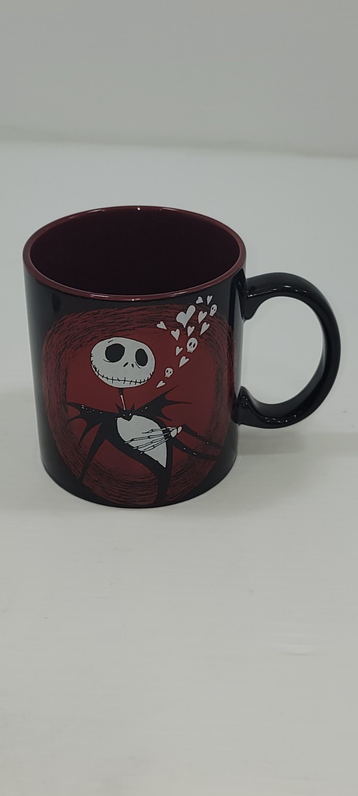 Nightmare Before Christmas Disney Heart Coffee Mug.
