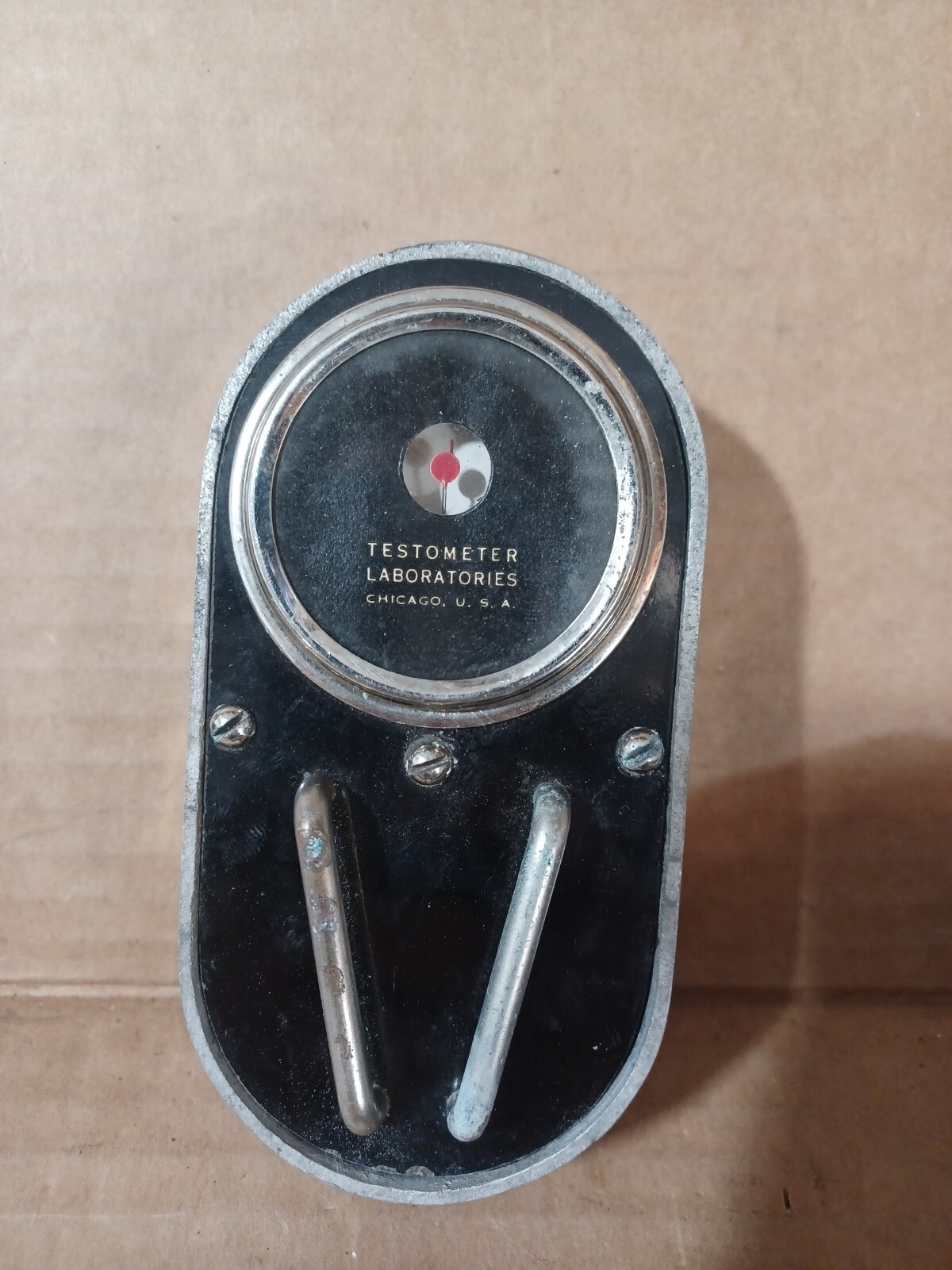 1930s Testometer Laboratories Pocket Size Conductivity Tester Vintage