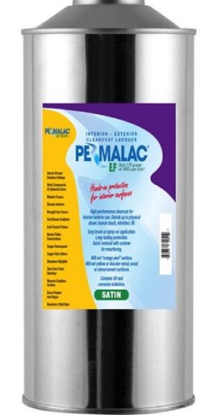 Permalac Original   Black Matte Finish 1 quart