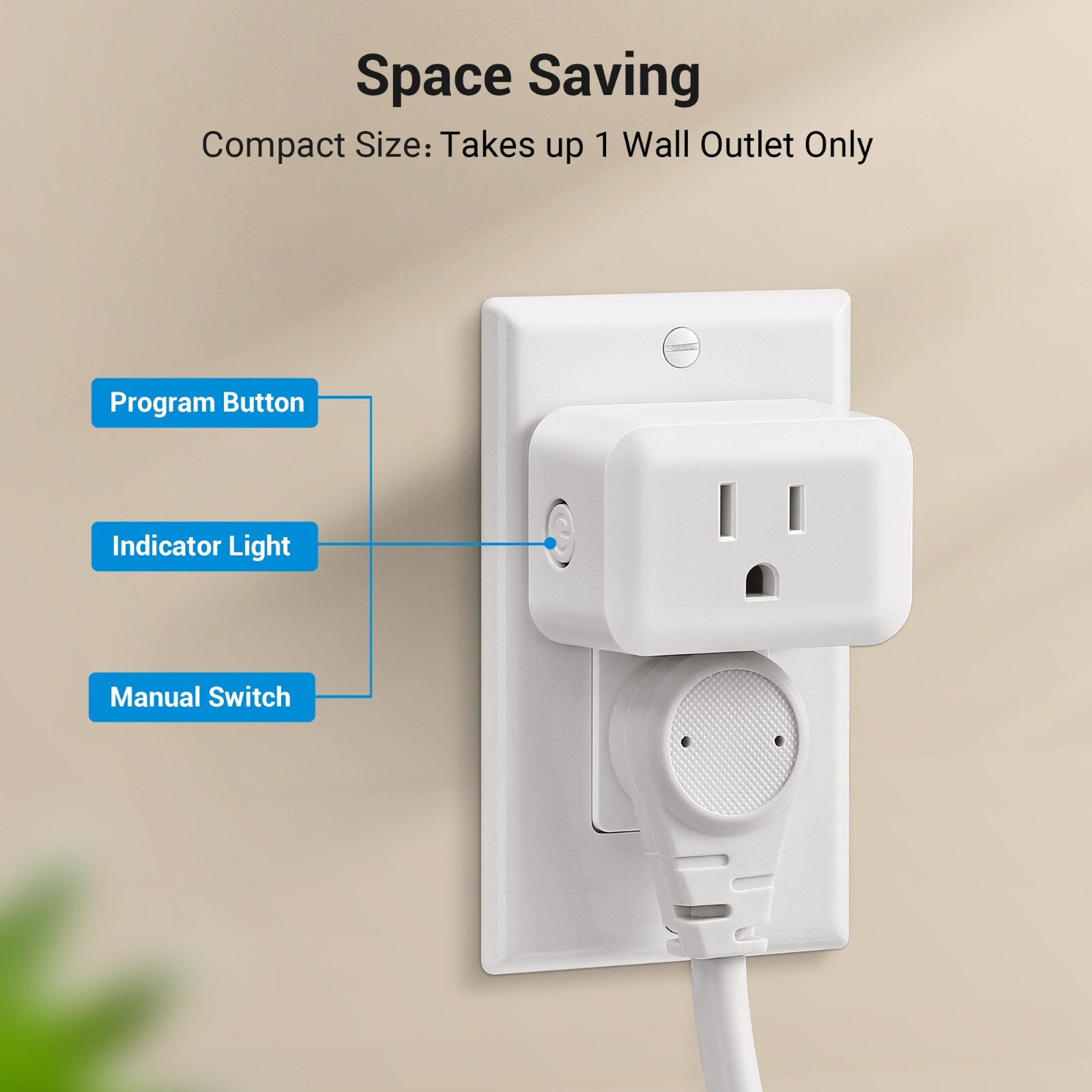 DEWENWILS Remote Control Outlet Electrical Outlet Switch, Wireless Remote Light
