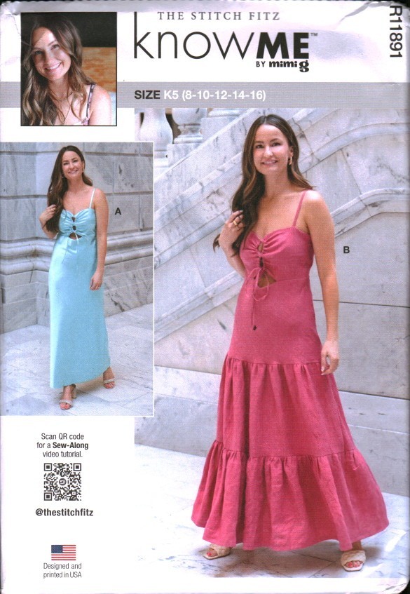 11891 UNCUT McCalls SEWING Pattern Misses Summer Sundress Plus Size 18-26 Dress