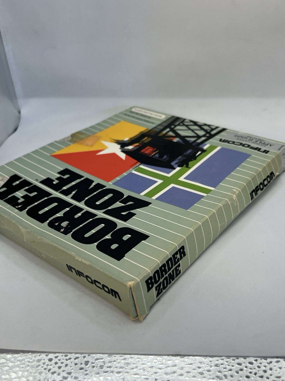 Vintage Border Zone Infocom Apple II Complete Box Set Big Box Untested