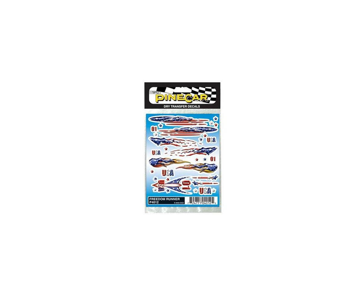 PineCar Freedom Runner Dry Transfer [PINP4012]