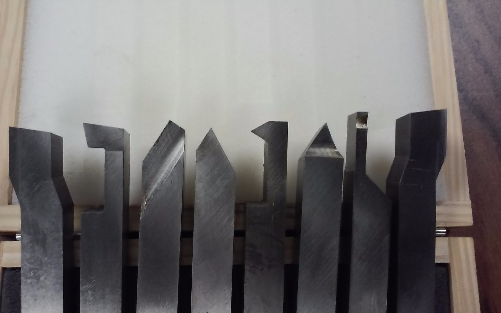 1/2" shank 8pcs/set Solid HSS tool bits offset cranked turning #Z-2662-2004-new