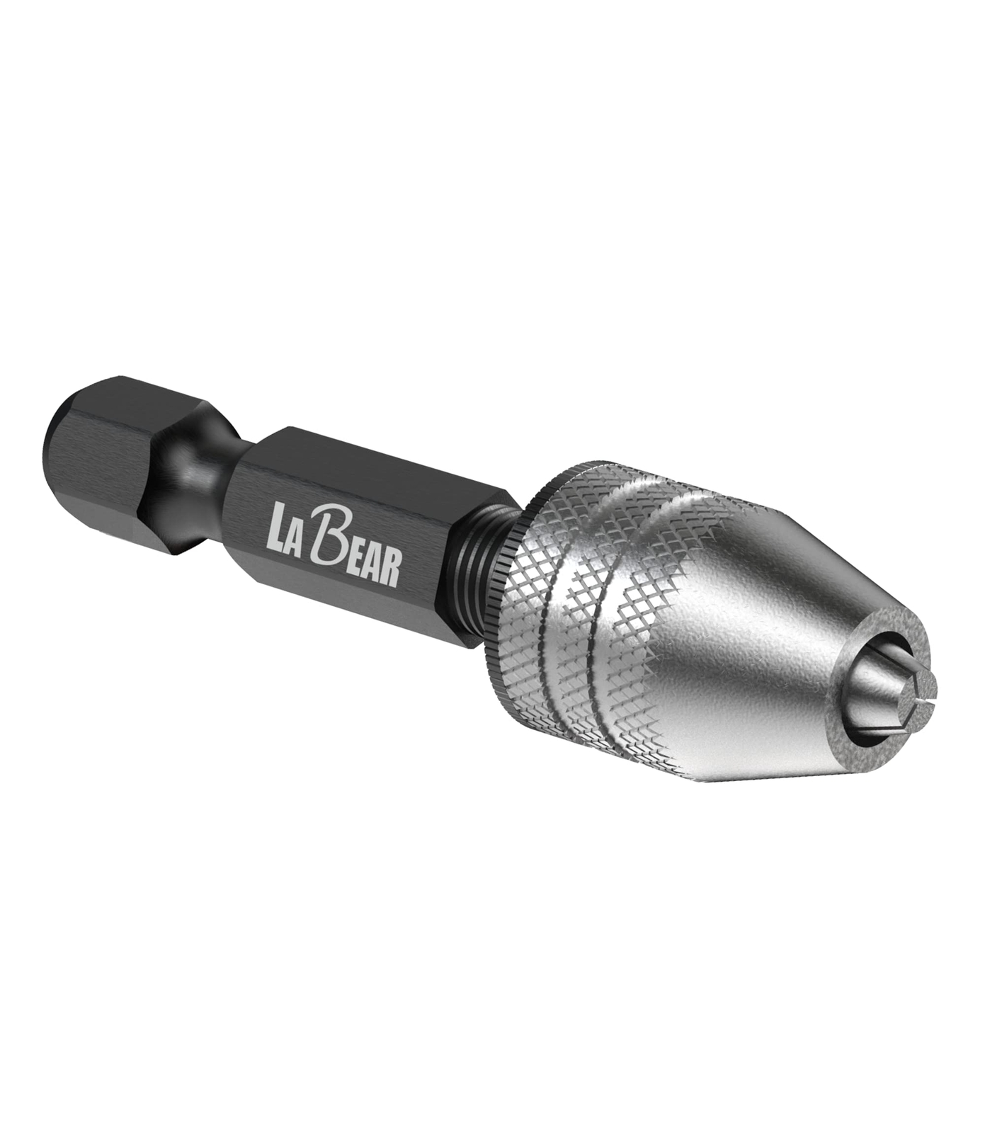 Keyless Mini Drill Chuck Adapter Hex Shank 0.3-3.2mm Micro Bits DIY Tool