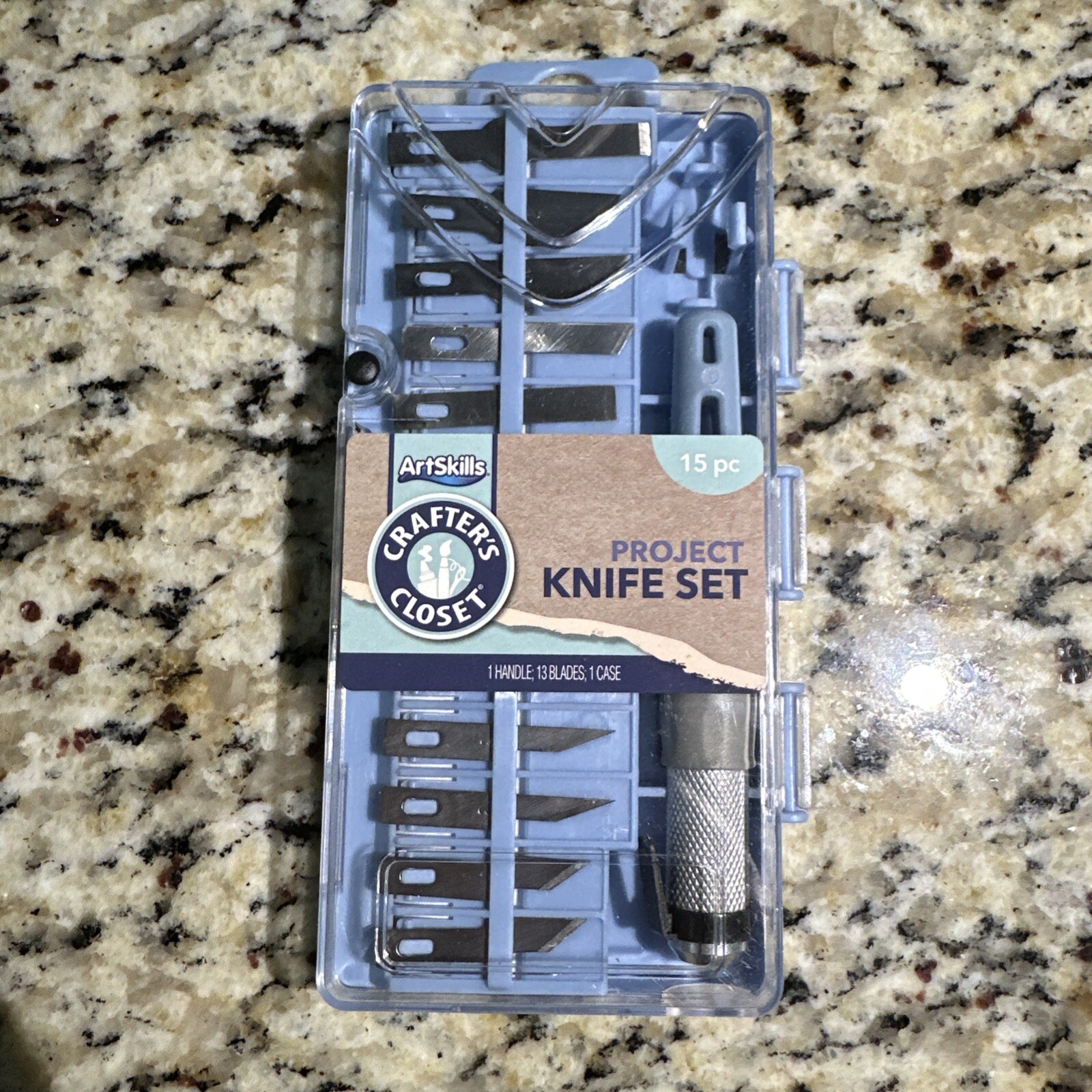 Artskills Crafters Corner Hobby Knife Set 15pc New In Box