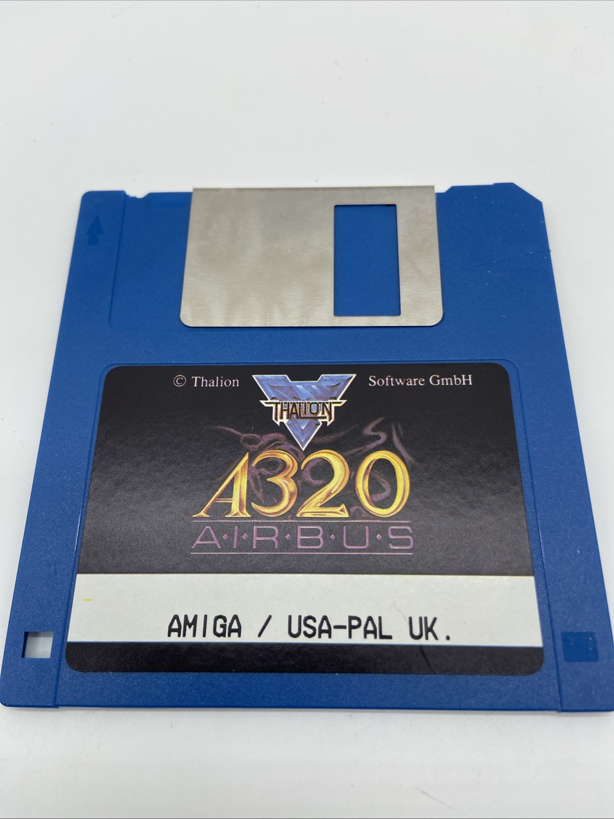 1991 A320 AIRBUS Amiga VTG PC Floppy Disk Untested