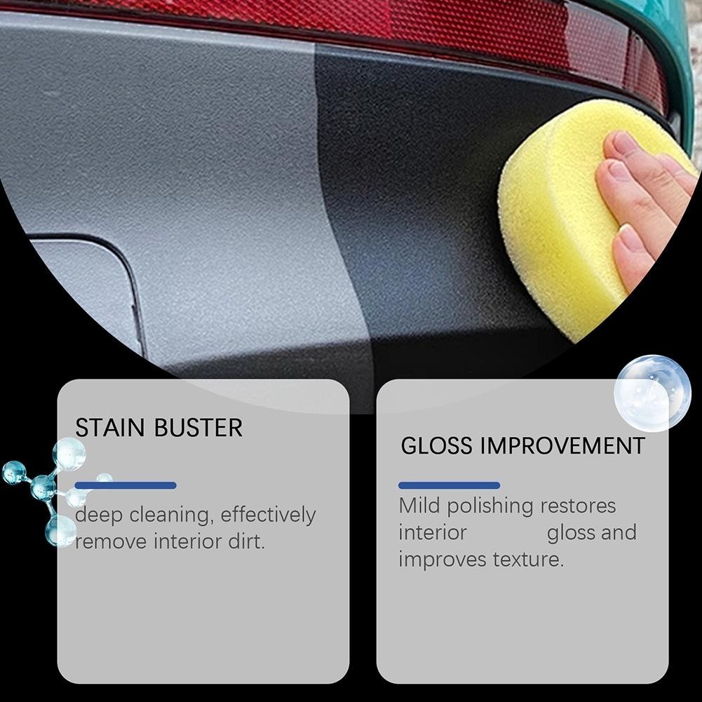 Car interior cleaning, plastic trim protection