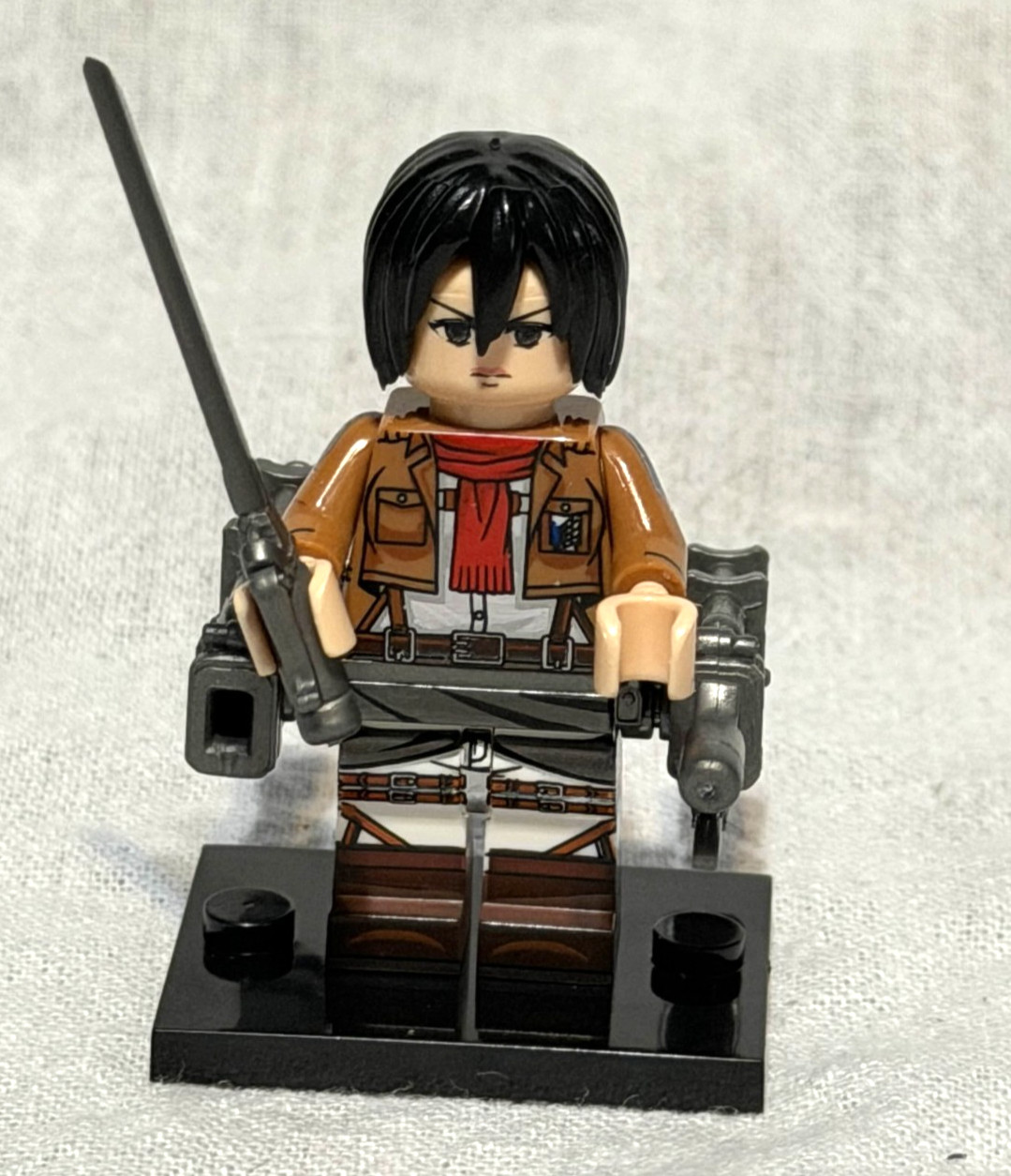 Mikasa Ackerman - Custom Minifigure- Attack On Titan Themed