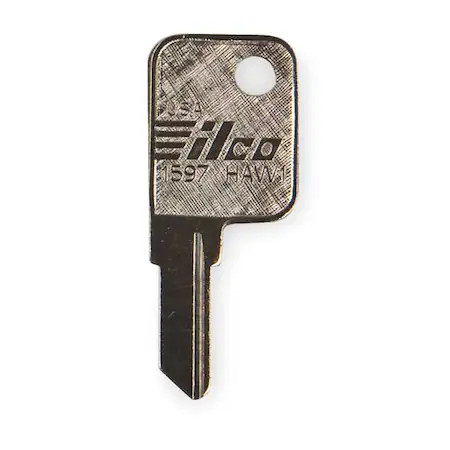 Kaba Ilco 1597-Haw1 Key Blank, Brass, Hayworth Lock, Pk10