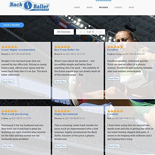 BackBaller: Dual-Mounted Foam Roller for focused muscle relief