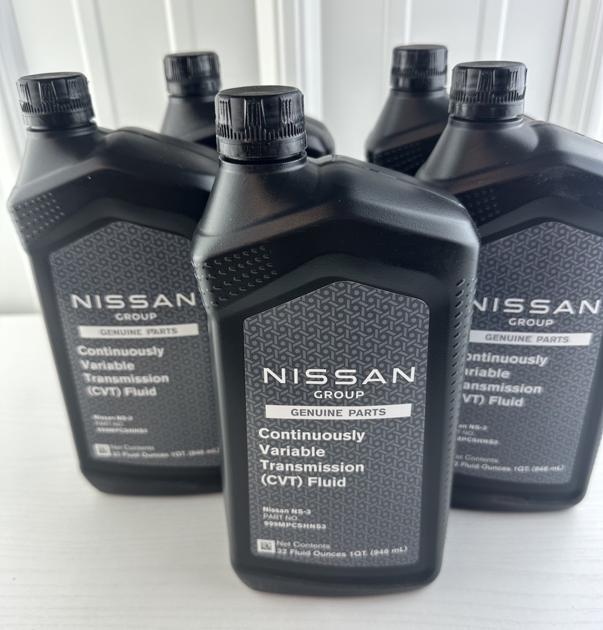 GENUINE OEM Nissan NS-3 CVT Fluid 5-Quart (999MP-CSHNS3/999MP-CV0NS3)