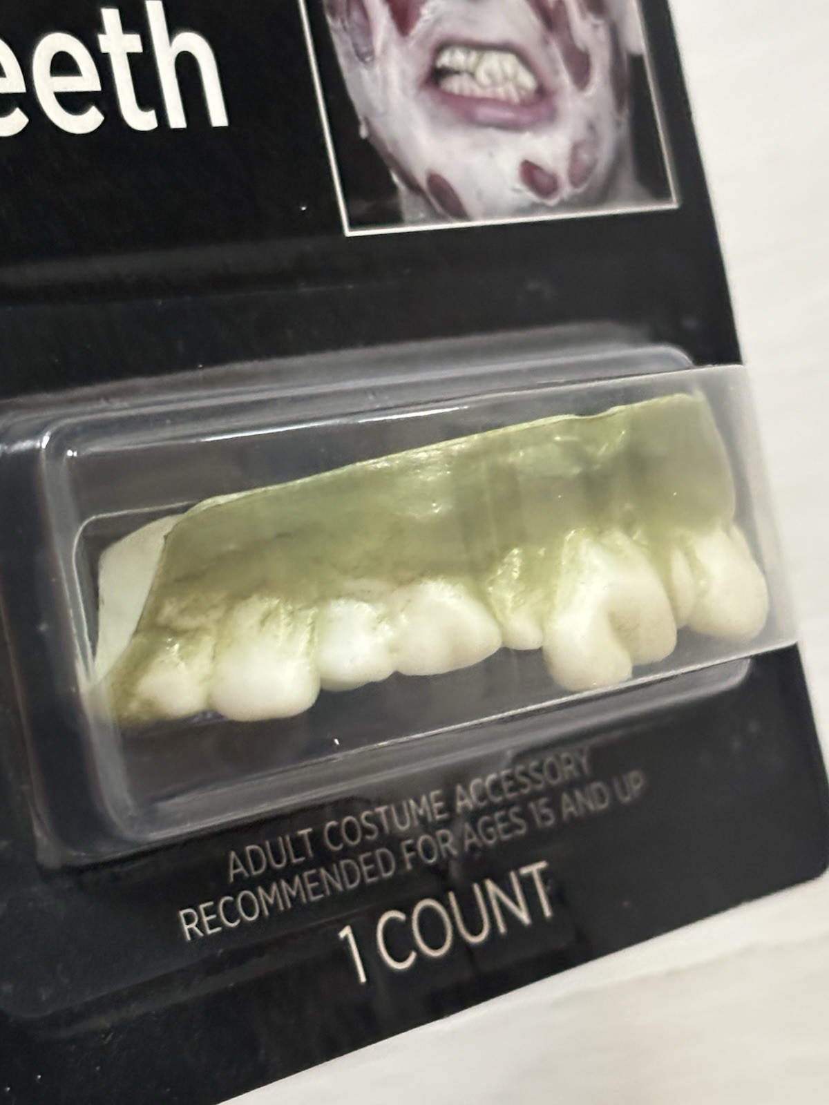 Halloween Zombie Teeth Costume Accessory Brand New