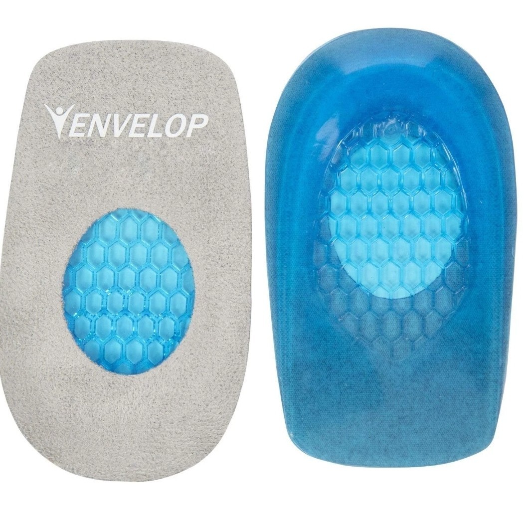 Vive Gel Heel Cups SMALL Plantar Fasciitis Insoles Bone Spur Pain Relief Inserts