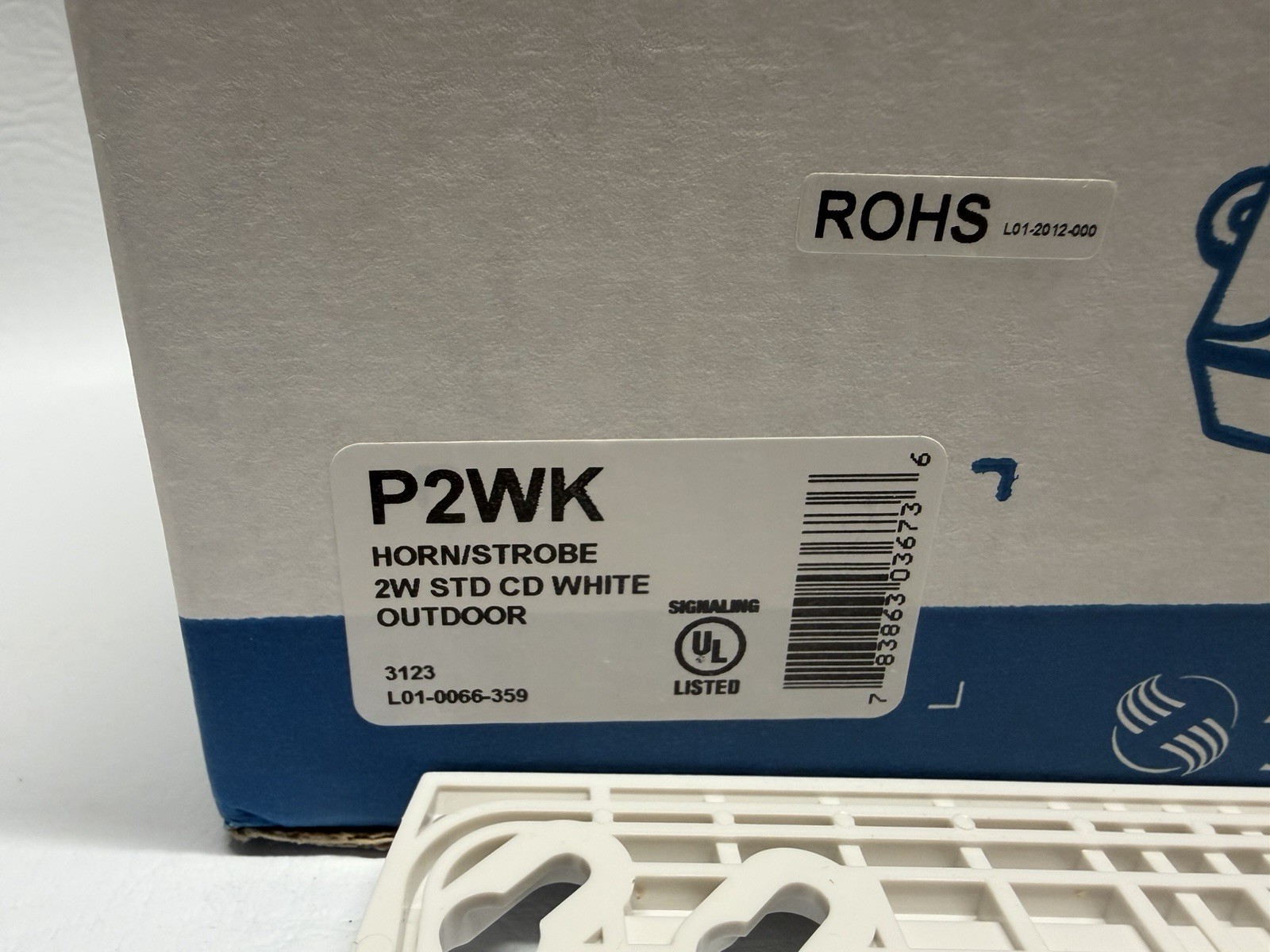 NEW System Sensor P2WK Horn Strobe White