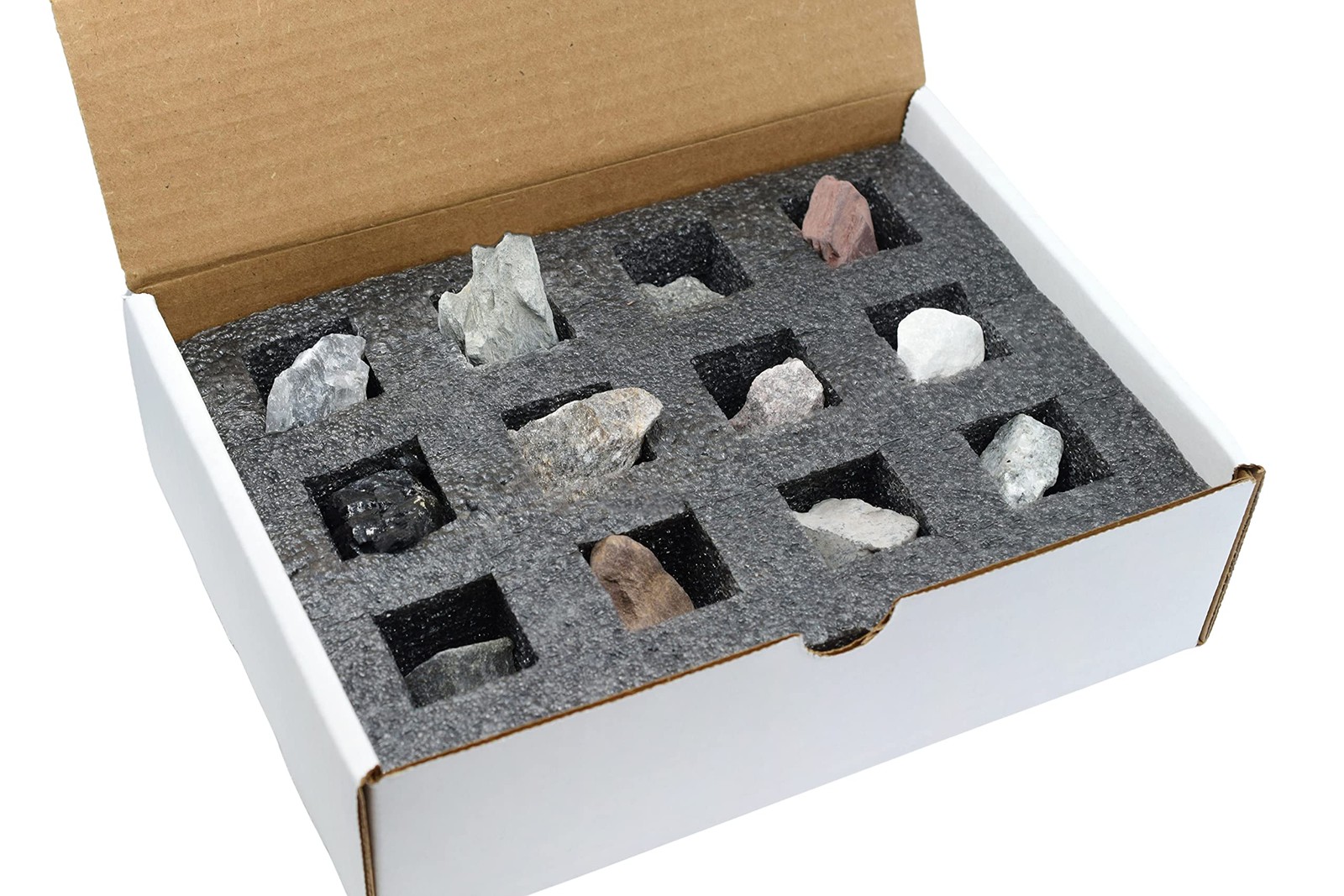 EISCO Rock Cycle Kit - 12 Pieces - Metamorphic, Igneous Sedimentary Rocks - ...